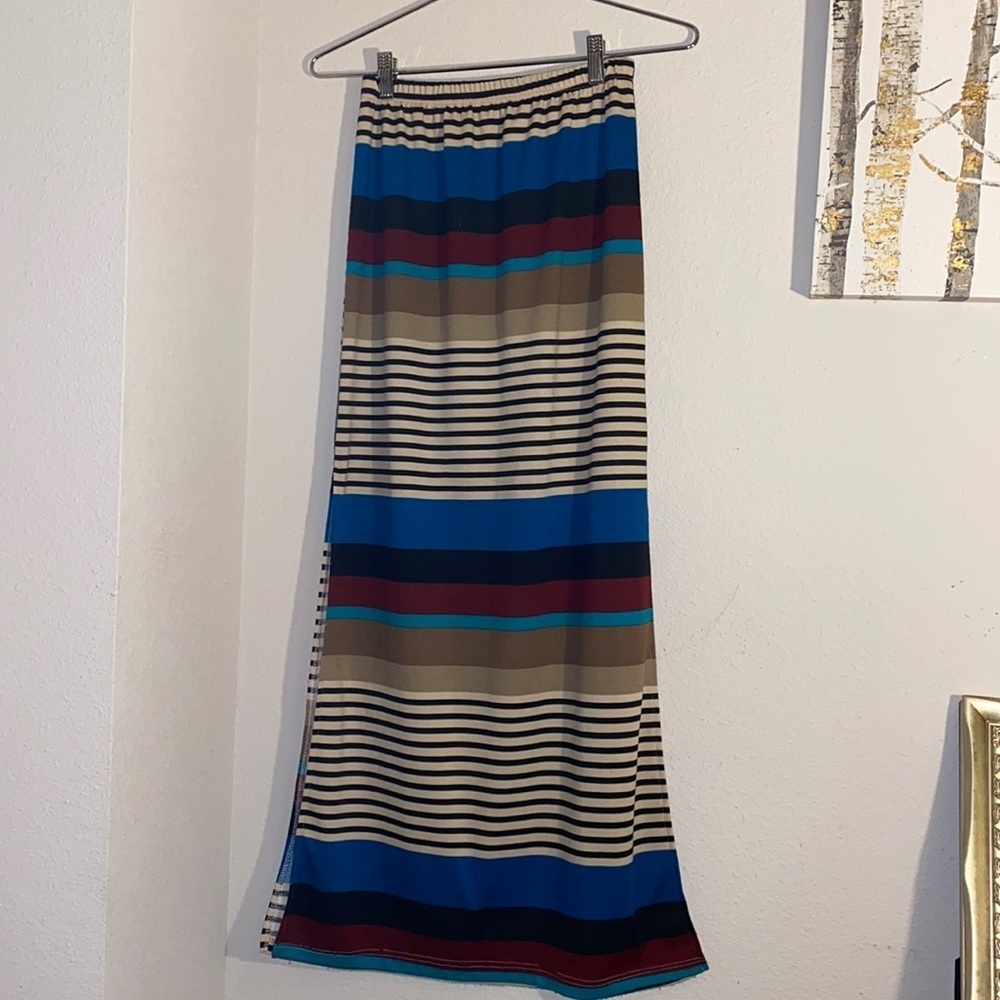 Long striped skirt XS​​